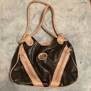 Reflections Black and Tan Purse